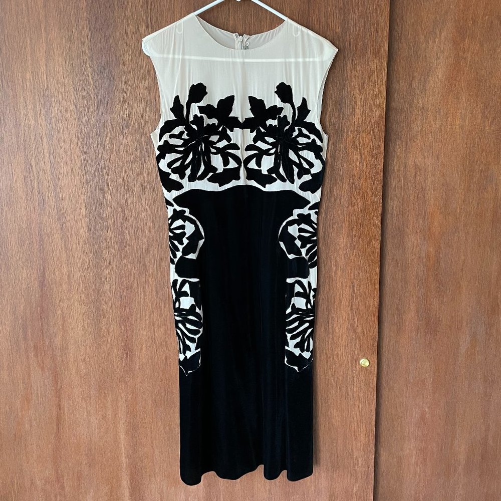 Bottega Veneta Black and Nude Dress